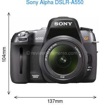 Sony Alpha DSLR-A550