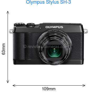 Olympus Stylus SH-3 Review with Detailed Specifications and Features