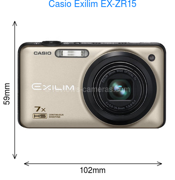 Casio Exilim EX-ZR15