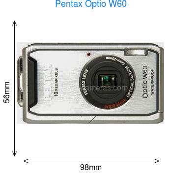 Pentax Optio W60