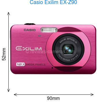 Casio Exilim EX-Z90 Review with Detailed Specifications and Features