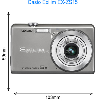 Casio Exilim EX-ZS15