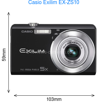 Casio Exilim EX-ZS10